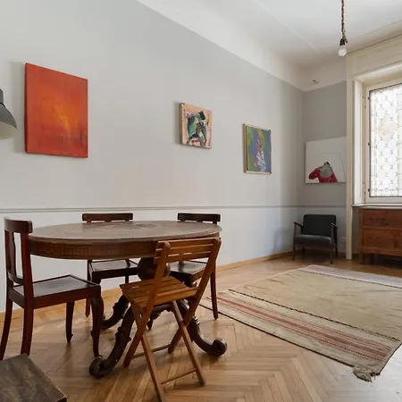 Guesthost - Spacious X6 Steps From Mm4 דירה מילאנו